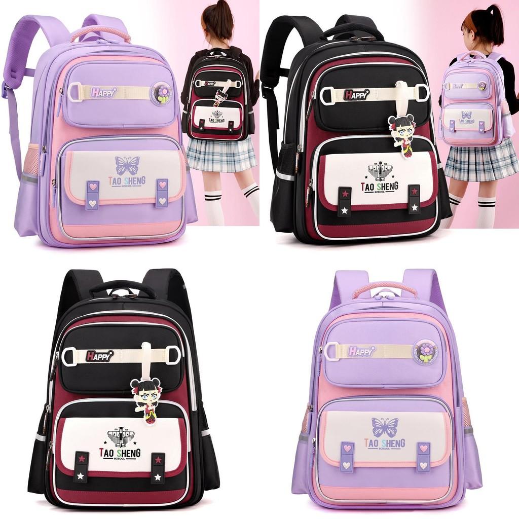 Capacity Childrens Large Backpack With Butterfly Nezha Print Design For Student