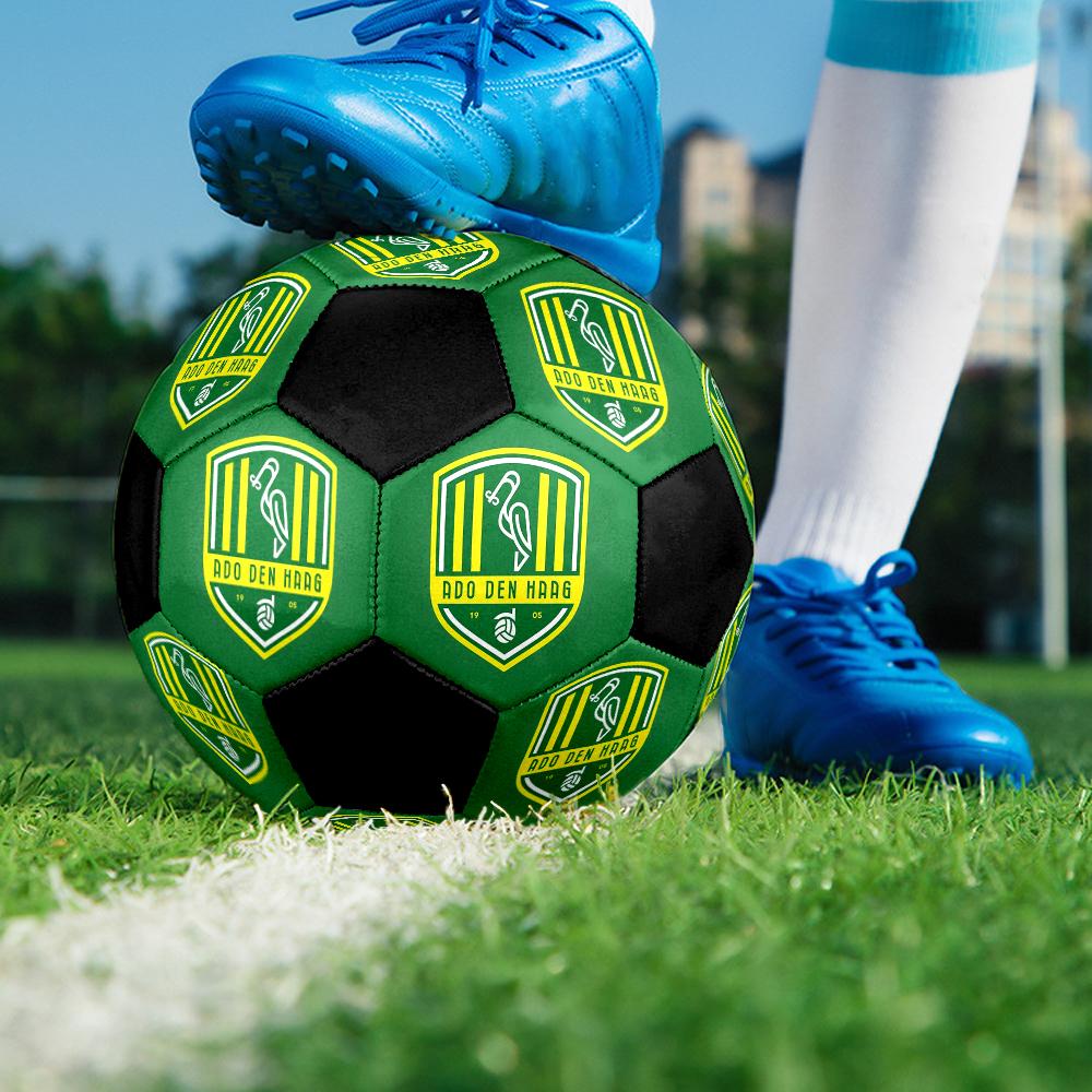 ado hen haag Indoor Soccer Ball Colorful Machine Stitched PVC Size 5 Team Training Competition Ready Durable High-Bounce Cool Sports Gift
