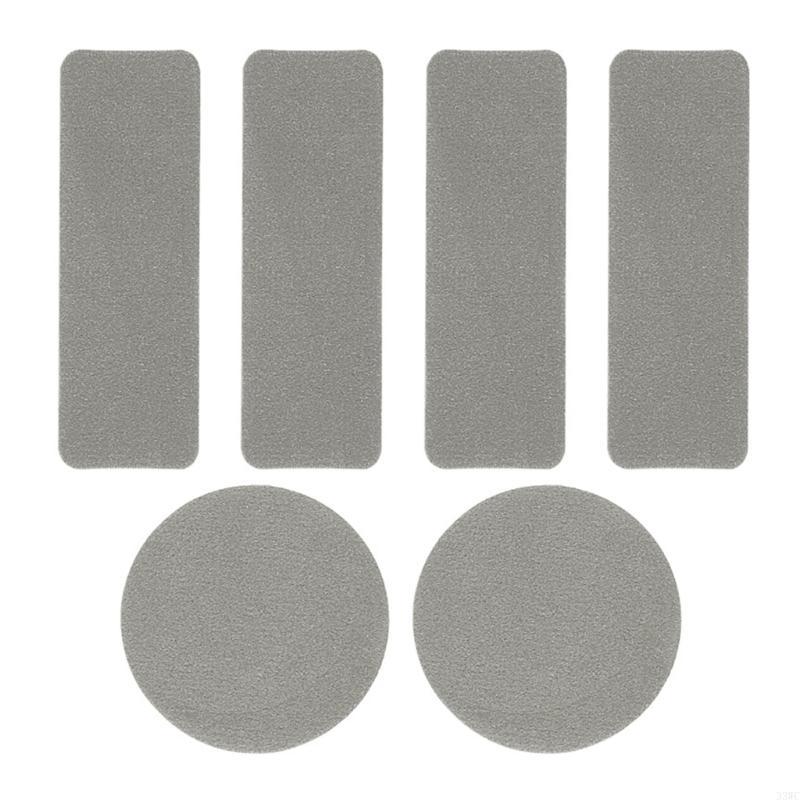 6 Stück Schuhreparaturflicken Klebend Sneaker Reparaturflicken Quadratisch Rund Schuhlochvermeidung Reparaturflicken Einfache Anwendung