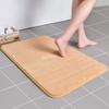 Thickened Coral Velvet Slow Rebound Memory Absorbent Floor Mat Bathroom Bedroom Non-Slip Foot Mat Kitchen Door Mat Carpet Home Use
