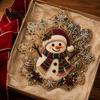 Decorative Crafts for Fireplace Christmas Faux Pearl Art Hanging Ornament Kit DIY Beads Painting Handmade Keepsake Gifts Friends Suncatcher,