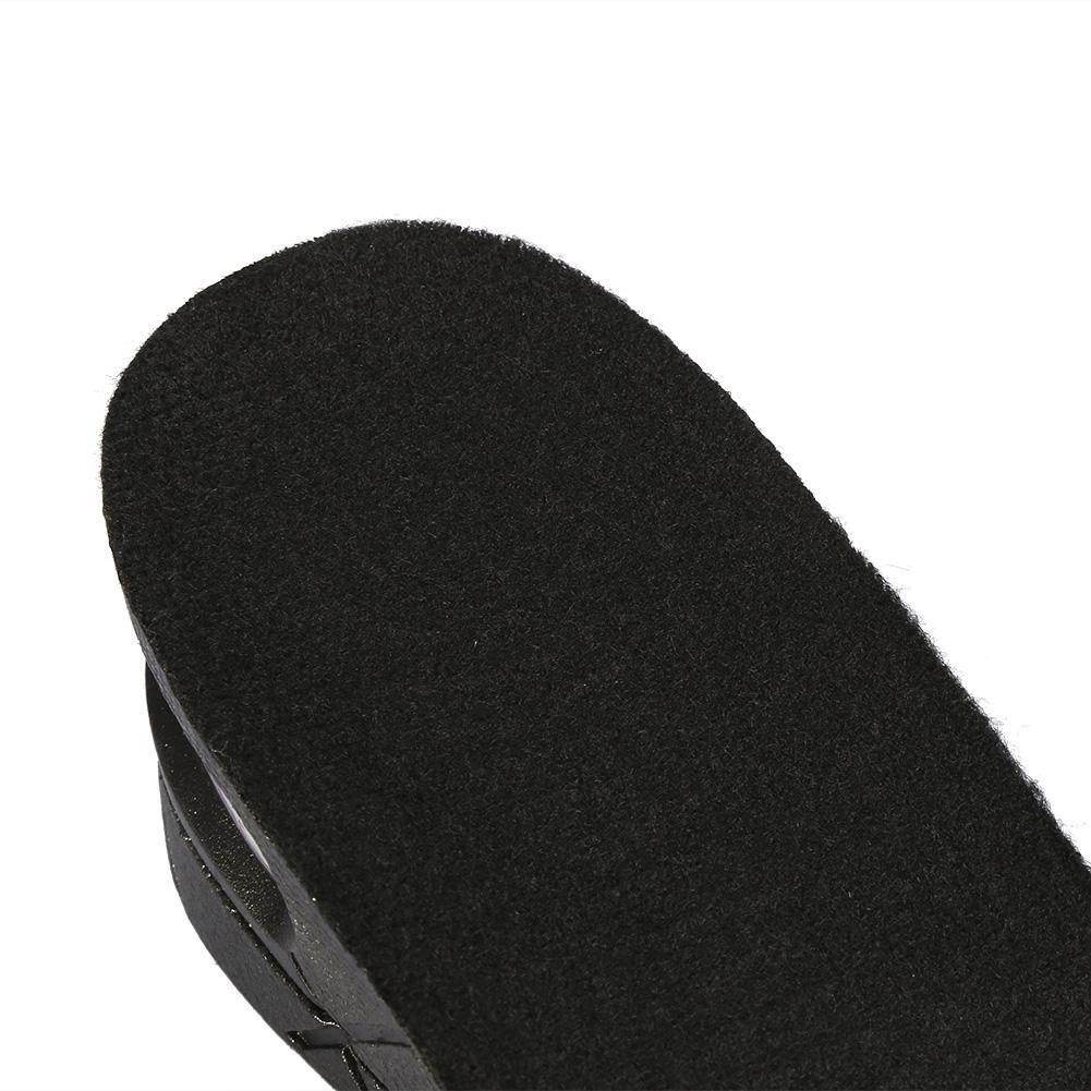 1 Pair Men Women Half Lift Height Increase Insoles 5cm Invisible Shoes Heel Taller Pads