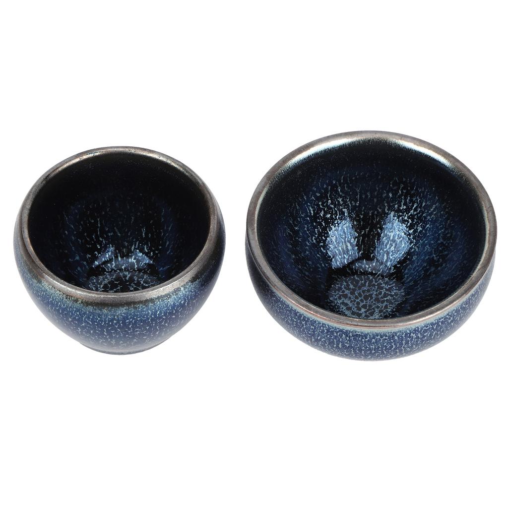 2 szt. Kubki ceramiczne Glazurowany kubek do herbaty Zestaw do herbaty Naczynia do napojów Prezent Rzemiosło Artykuły kuchenne