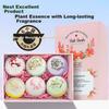 Chaoji Jia Pin Bola de Sal com Óleo Essencial para Banho, Espuma Super Banho Rose Gel de Banho Corporal, Caixa de Presente para Aniversário de Adulto Formatura