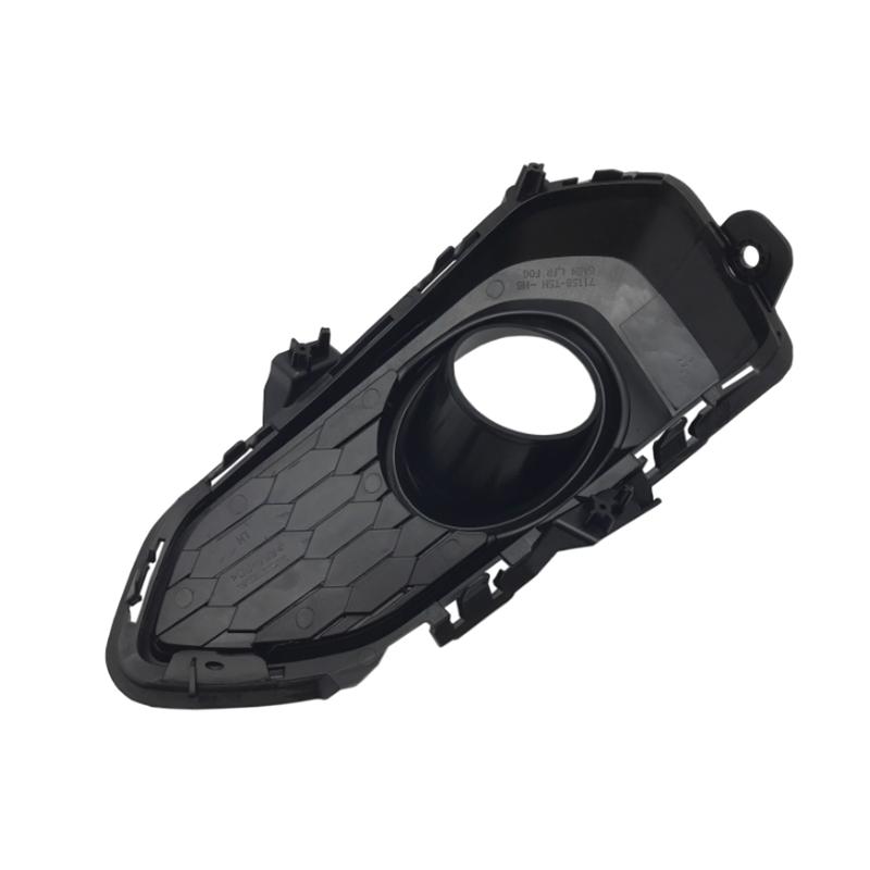 For Honda Fit 2018  Car Front Bumper Fog Light Lamp Bezel Frame Cover Grille Shell Cap Hood