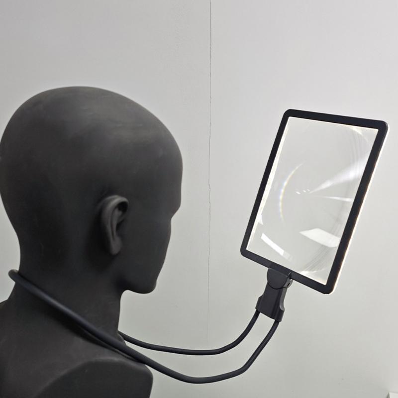 High Definition Magnifier with Handheld Neck Design for Precise Tasks In Electronics Repair and Crafting Comfortable Wear