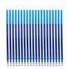 20Pcs/lot 0.5mm Erasable Pen Refill Rod Set Washable Handle Blue/Black/Red/Orange Ink Magic Gel Pen for School Office Supplies Tools