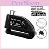 Bike Disc Brake Lock Aluminum Alloy Anti Theft Lock For Ebikes And Scooters