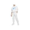 Nike Letter Logo Embroidered Casual Tapered Knit Sports Pants Kids Bottoms White DX5138-051