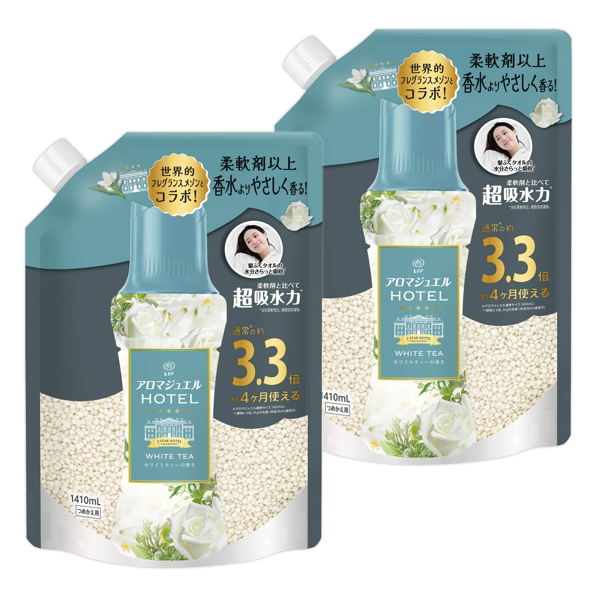 

Lenor Happiness Ароматические жемчужины с ароматом Белый x 2 пакета Гранулы, Чай, Сменный блок, 1410 мл (Оптовая закупка) [Большая емкость] синий