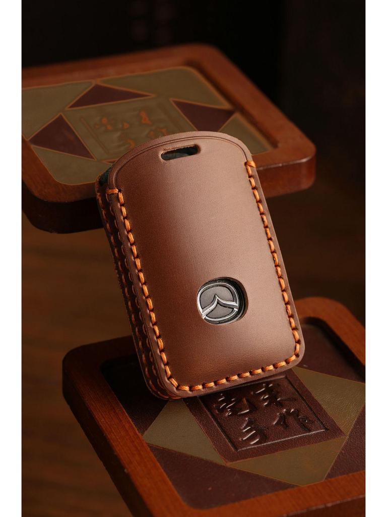 Mazda 3, CX4, Atez Lederschlüsselhülle - Hochwertige Autohülle für Herren