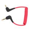 3.5mm for TRS to for TRS Adapter Mic Cord PVC OFC Coiled Microphone Patch Cable for Rode SC2 Smartphones Video Mic