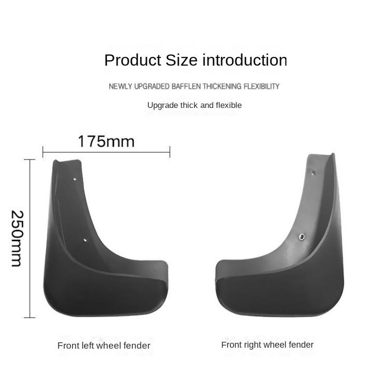 For 2004-2015 Volkswagen Touran Fender Touran Car Mud Block W