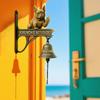 Welcome Bell, Sheepdog Welcome Bell, Funny Pomeranian Welcome Bell, West Terrier Welcome Bell, Welcome Bell
