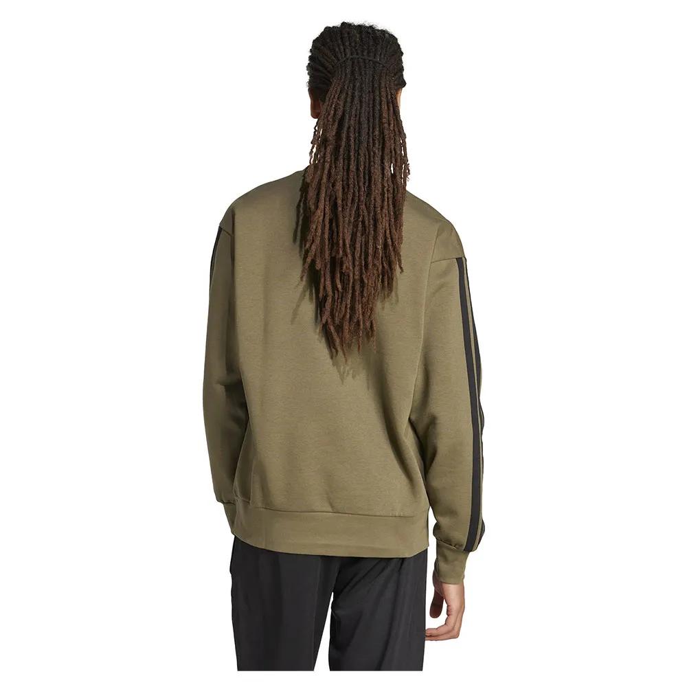 Adidas Essentials 3 Stripes Fleece Hoodie