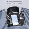 Electric Motorcycle Dashboard Rainproof Cover with Sunshade Screen