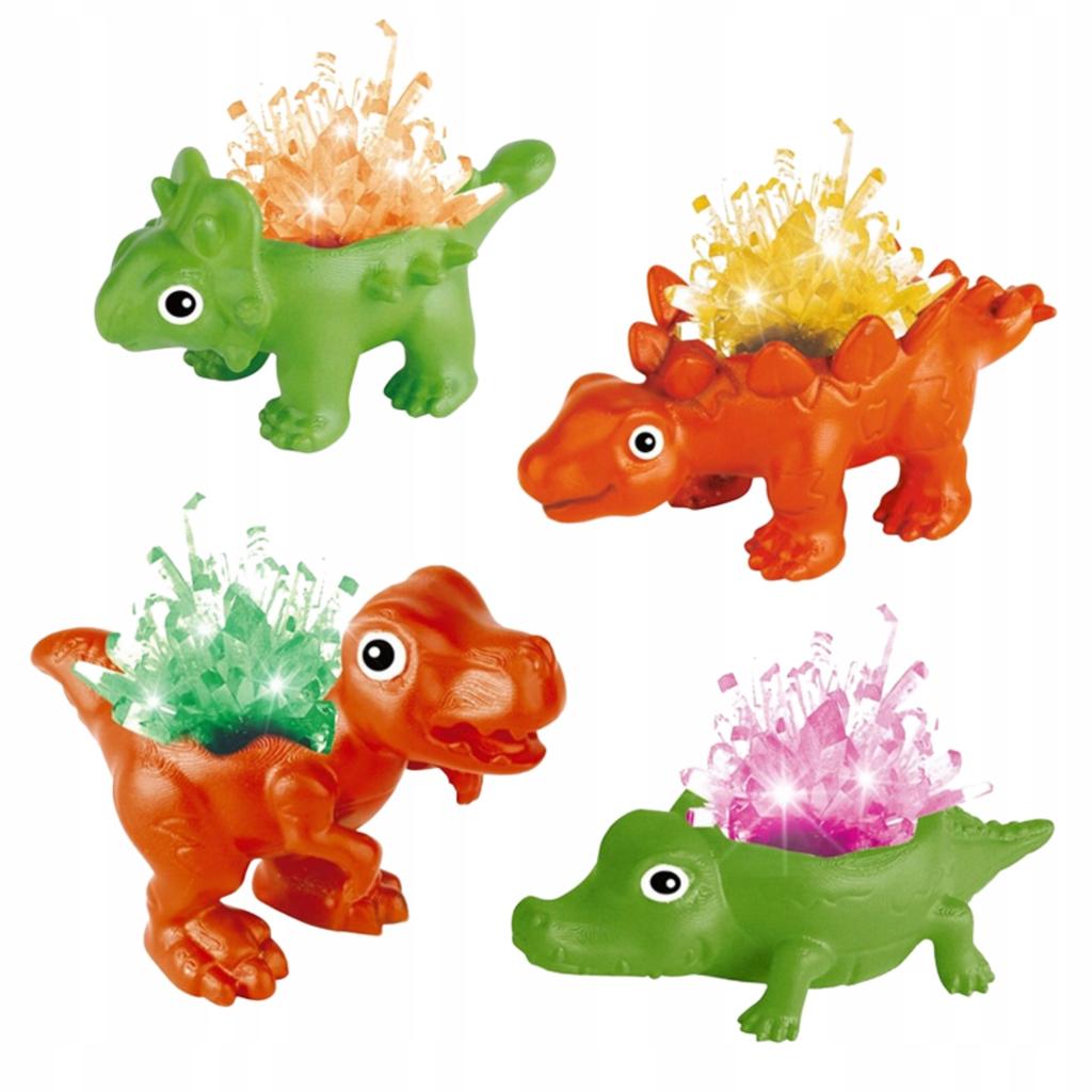 Educational Kit Crystal Growing Dinosaurs Colorful Experiments Science