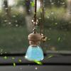 6/8ml Car Air Freshener Diffuser Aromatherapy Essential Oil Bottle Hanging Transparent Perfume Bottle Purifying Car Accessories