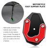For motorcycle stand foot side bracket NINJA ZX14R ZZR1400 2014 GTR1400 CONCOURS 14 2023 extension pad support plate ninja zx14r
