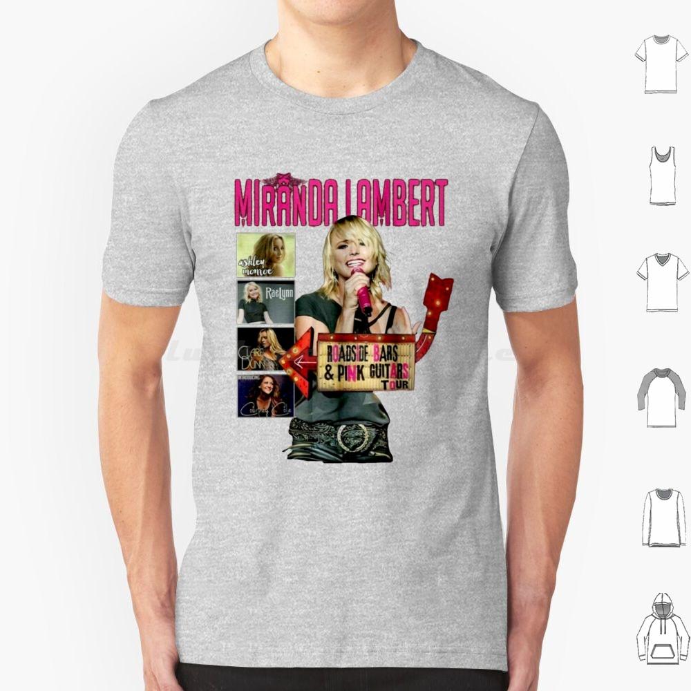 

Miranda Lambert Roadside Bar Pink Guitars Tour 2019 T Shirt Big Size 100 Cotton Miranda Lambert Country Country Music S