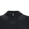 Under Armour Solid Color Cotton Knit Hooded Training Sweatshirt Men Sweatshirt Black 1379684-001