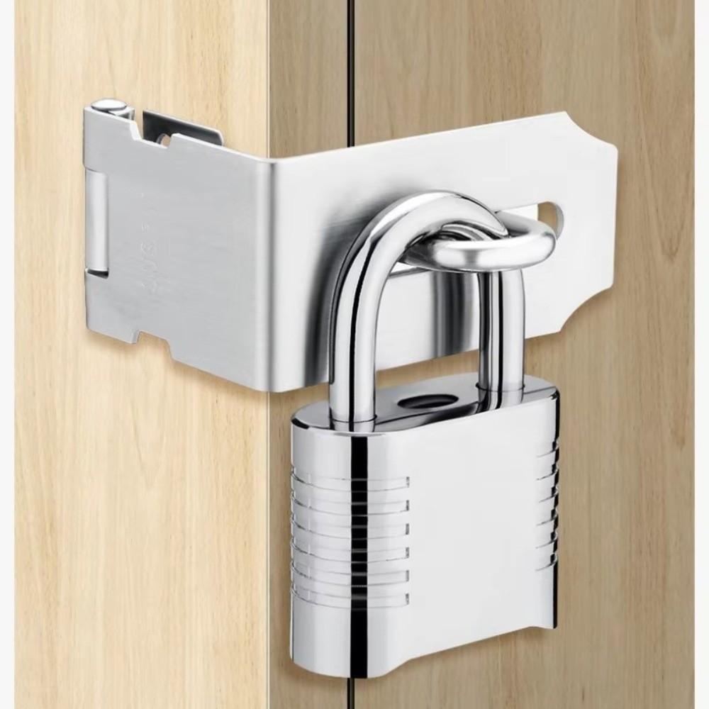 Bottom Opening Combination Padlock Anti-theft 4 Digit Code Keyed Padlock Heavy Duty Travel Suitcase Lock Locker, Gym,Home Office