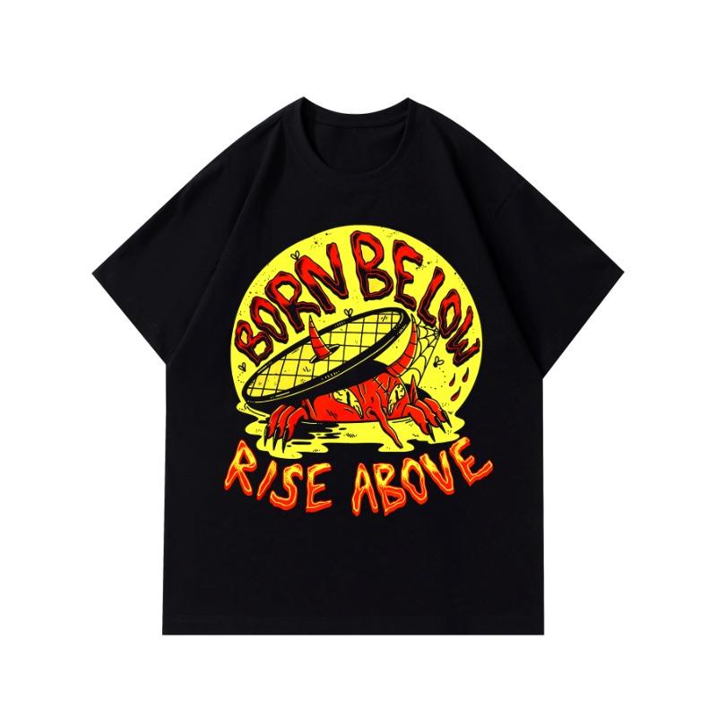 

Tees for Men, The Cult of Love Print T Shirt, Casual Short Sleeve Tshirt for Summer Spring Fall, Tops As Gifts 4XL чорний