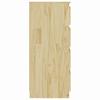 Vidaxl Komoda, 60X36X84 Cm, Lite Drewno Sosnowe