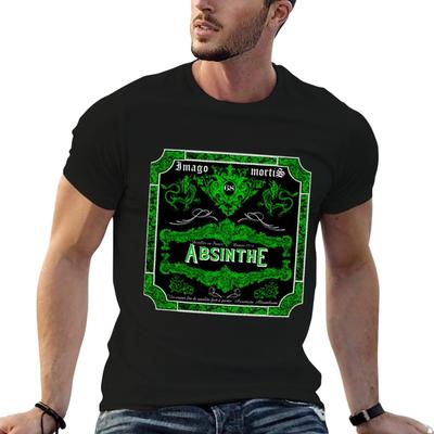 Imago Mortis Absinthe TShirt T Shirts for Man Graphic Tees T Shirts for Man Cotton Soft TShirt