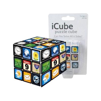 Ícones de smartphone de quebra-cabeça de cubo - Cubo Mágico