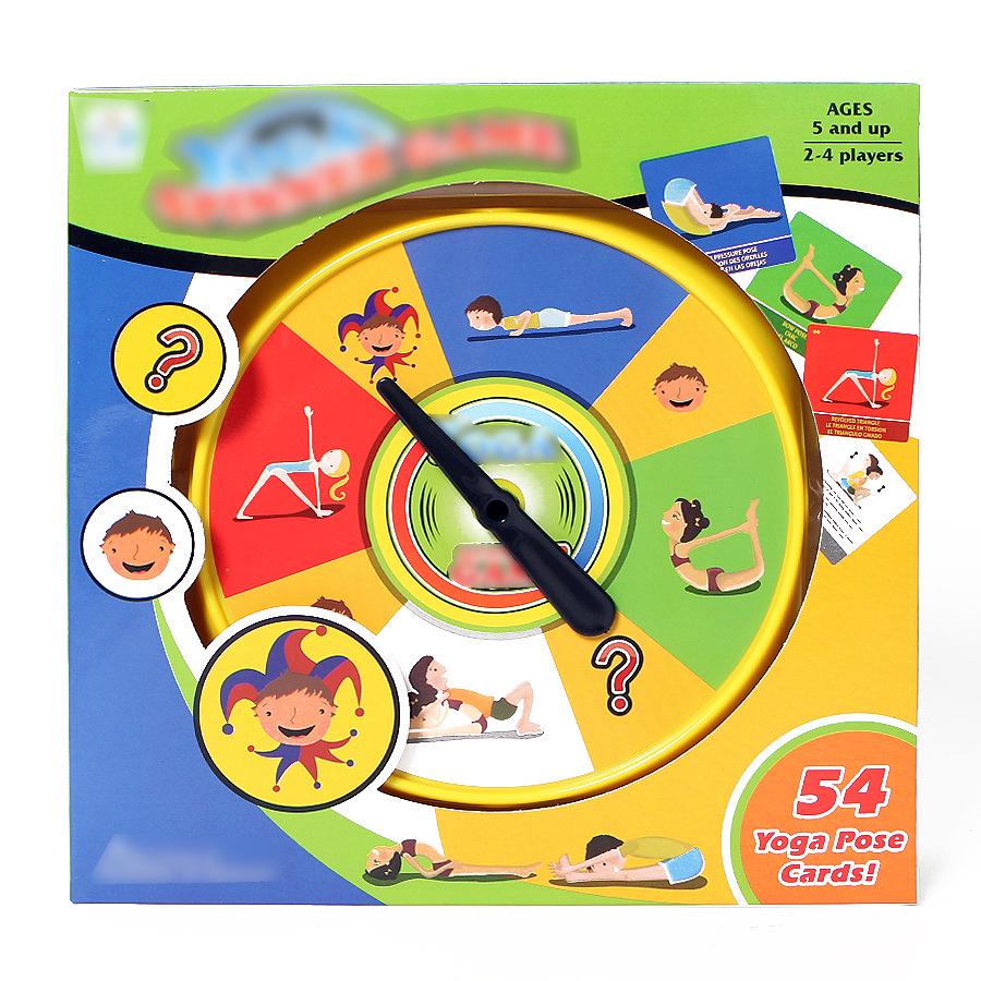 

Interactive Board Games & Yoga Poses for Kids: Educational Intelligence Toys