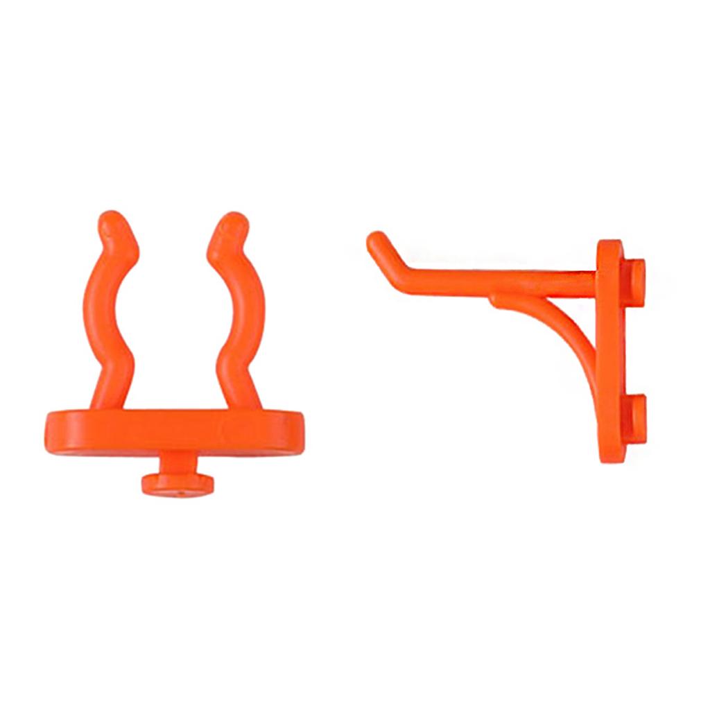 10PCS Hardware Tool Hook Wall-Mounted Hardware Tool Hanging Plate Tool Box Parts Garage Workshop Storage Rack Hanging Hole