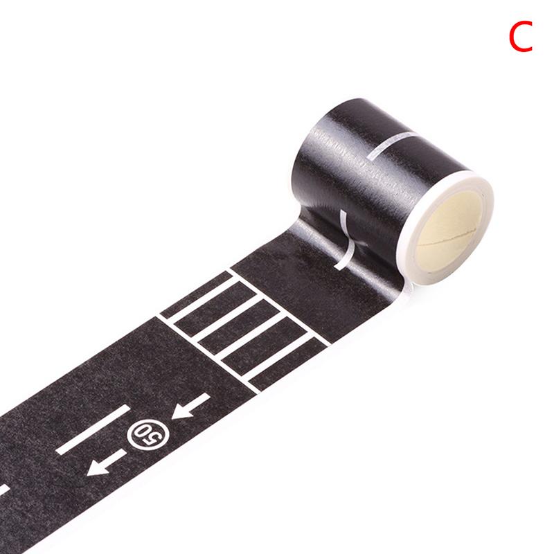 Železniční silniční dopravní páska Washi páska Nálepka DIY Silniční doprava Silniční nálepky