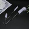 3 Pcs White Laboratory Test Tube Family Kitchen Cleaning Brush Bottle Cleaning Tools