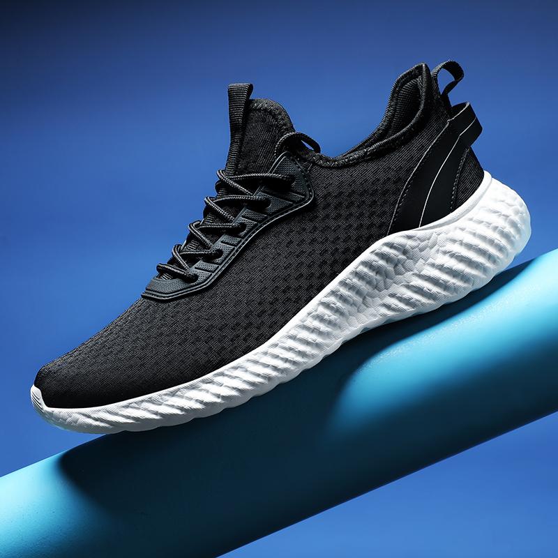 MAEDEF Fashion Men's Sneakers Lightweight Running Shoes Summer Mesh Sneaker Breathable Casual Shoes Comfortable Mens Tennis Shoe