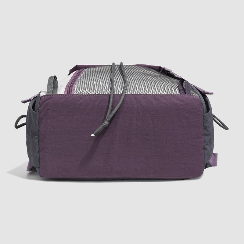 Outdoor Waterproof Backpack Color Block Women's Large Capacity Travel Backpack