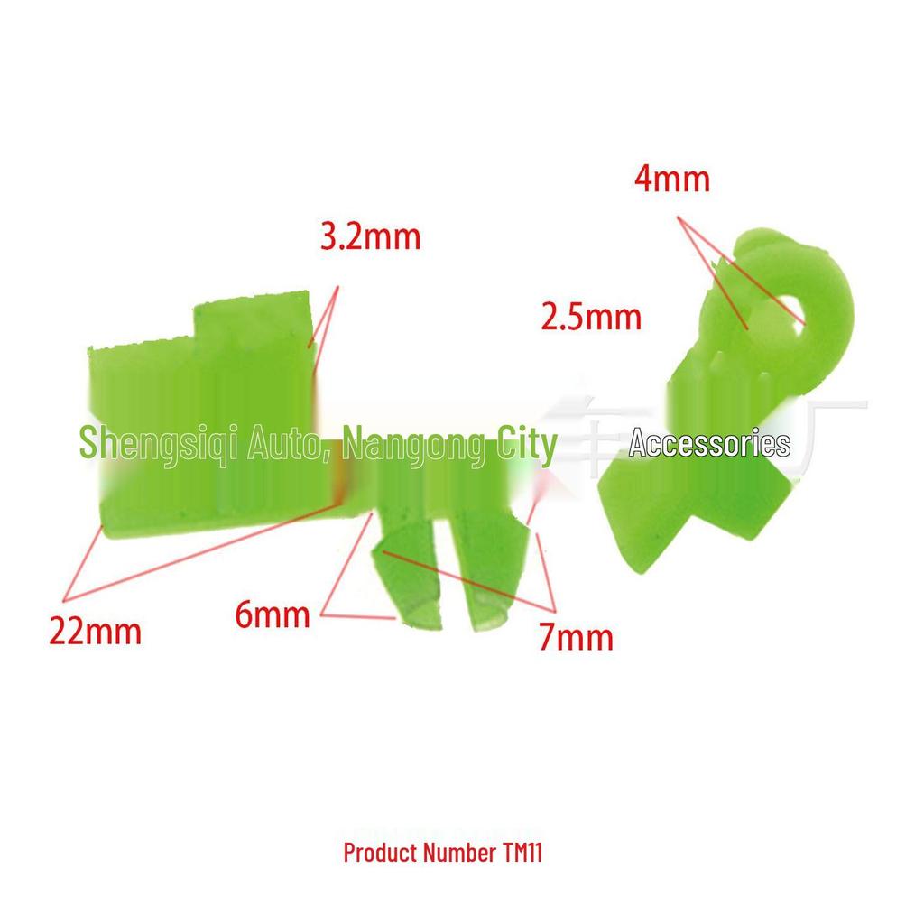 Universelle Autotürverkleidungsclips und Befestigungsschnallen für Innenverkleidung