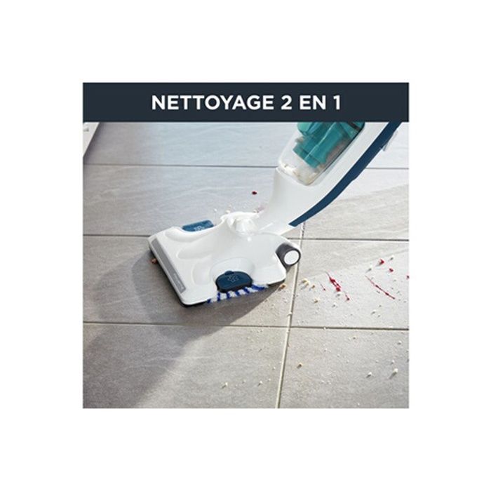 Rowenta Steam Cleaner, Vacuums and Cleans At the Same Time with Steam Ry7777wh