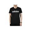 Adidas Retro American Logo Print Moisture-Wicking T-Shirt Men Tops Black EI4713