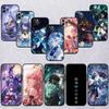Genshin Impact Phone Case for Redmi Note 12 12S 12C 13 13C 13R 14 14S 14R 14C 11A 13X A3 A3X A4 A5 Pro Max Plus