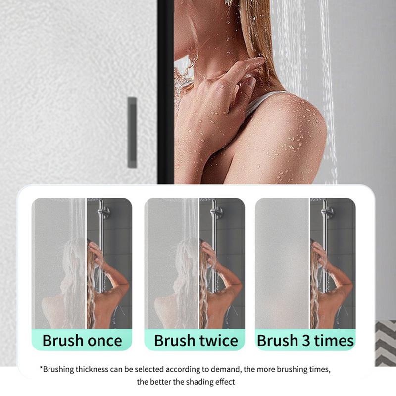 Frosted Glass Paint Waterproof Window Privacy Paint Matte Glass Paint Bathroom Glass Sandblasting Special Waterbased Coating
