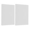 Clear Acrylic Sheet Transparent Plastic Panel Board for DIY Projects Signs Home Decor Photo Frame 2 Pieces