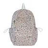 Schoolbag High-value middle school and college student schoolbag female Korean version ins Fresh and sweet large-capacity backpack Campus leisure 