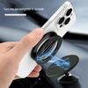 MagSafe Magnetic Folding Car Phone Holder: Strong Metal Dashboard Mount