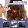 Portable Electric Hair Straightener Rechargeable Hair Straightener Brush Fashionable Negative Ion Straightening Comb Hair Brush