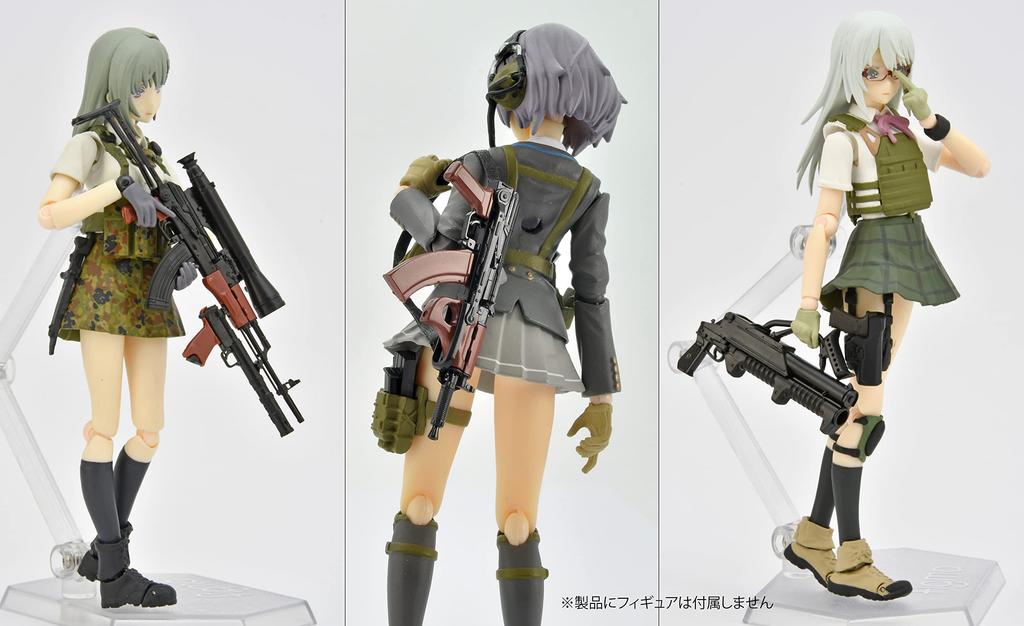 TOMYTEC Little Armory LS08 AK Kayori Anna Mission Pack Plastic Model 323105