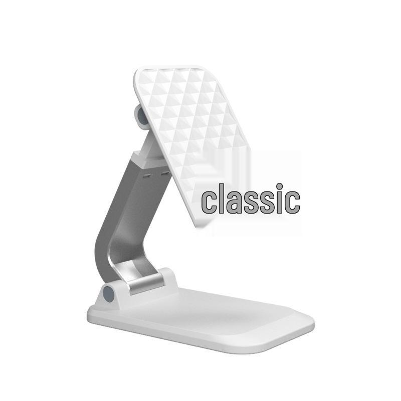 Desktop Aluminum Tablet & Phone Holder - Multi-functional, Foldable Stand Standard