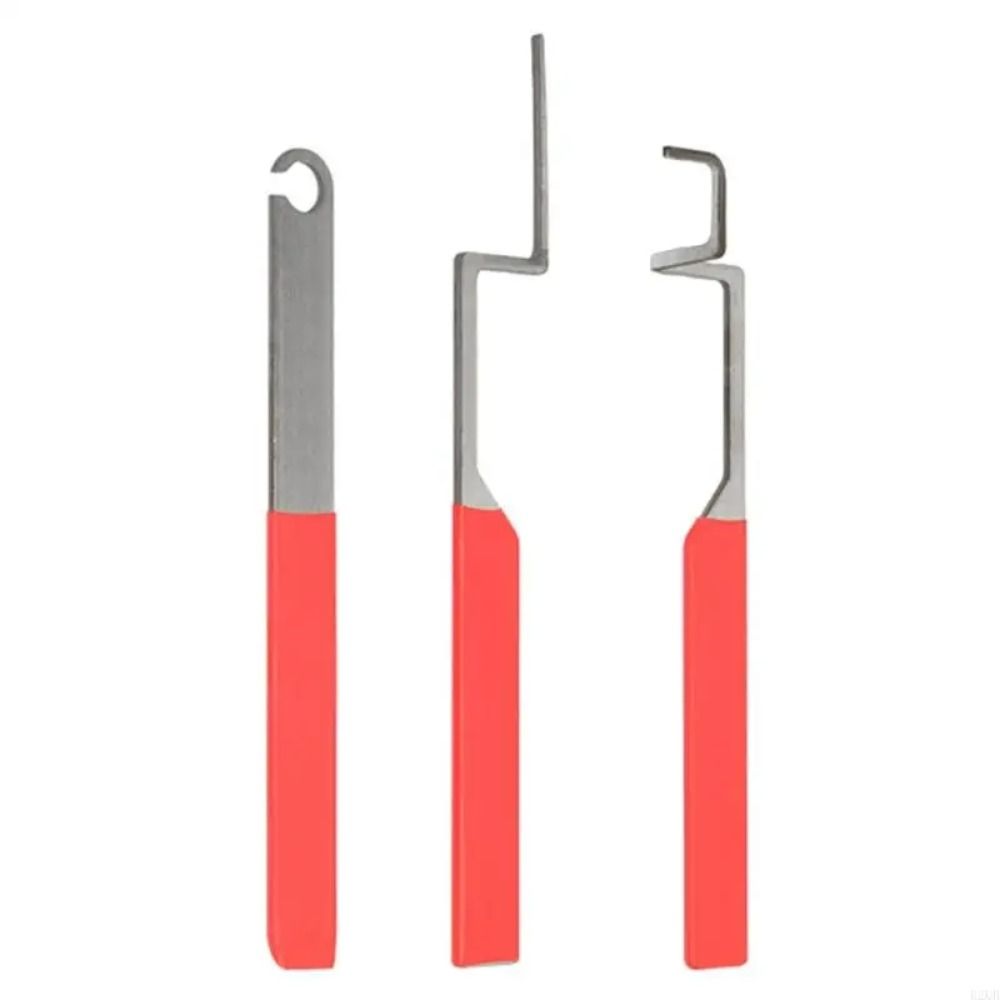 Compact Door Open Keys Key Replacement Automotive Pick Hook Portable Lock Picking Set  Hand Tool