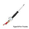 Universal 0-15Bar/220Psi Tire Inflator Rod With Tire Pressure Gauge Car Tire Manometro For Car Truck Vehicles Tire Repair Tools