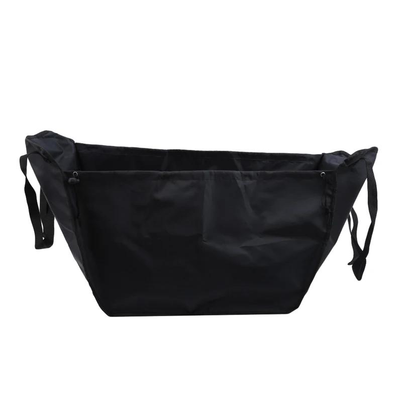 Car High Capacity Multifunction Seat Storage Bag For Back Seat Portable Storage Bag Shopping Basket Reusable Car Accessories New